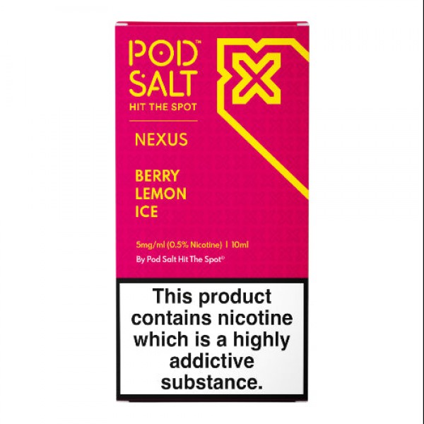 Berry Lemon Ice Nexus Nic Salts 10ml