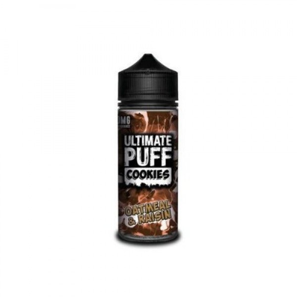 Ultimate Puff Cookies Oatmeal & Raisin 100ml Shortfill