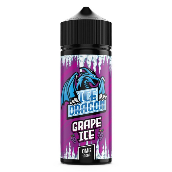 Grape Ice by Ice Dragon 100ml Shortfill E Liquids