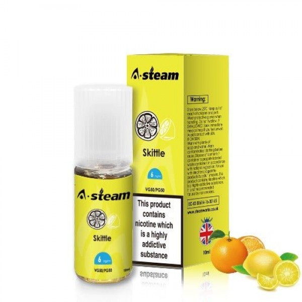 Skittlez 50/50 E-Liquid by A Steam 10ml